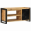 VidaXL vidaXL Shoe Bench Brown 100 x 40 x 50 cm Solid Mango wood 1
