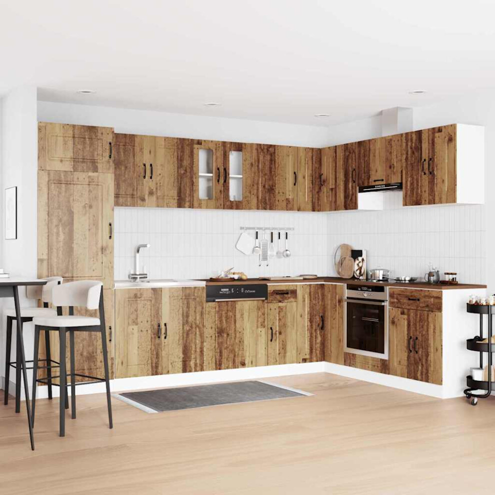 VIDAXL - Kitchen Cabinet - Kalmar - 80 x 46 x 81.5 cm - Brown - Image 2