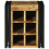 VidaXL vidaXL Wine Rack Brown and Black 35 x 35 x 39 cm Solid Mango Wood 4