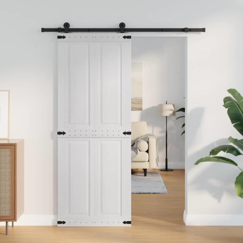 VidaXL vidaXL Barn Door Corona 80 x 210 cm Solid Pine Wood