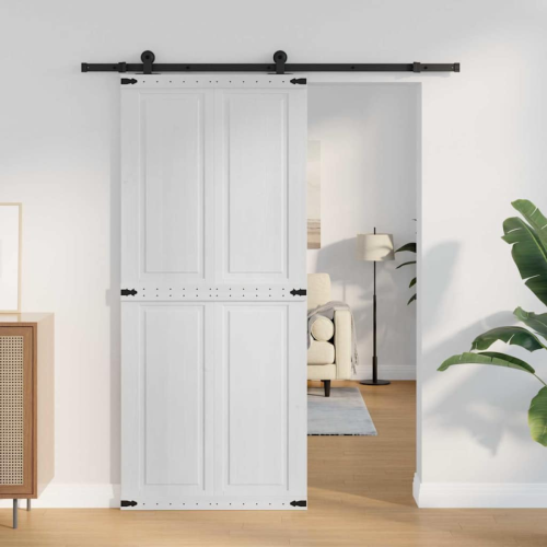 VidaXL vidaXL Barn Door Corona 90 x 210 cm Solid Pine Wood