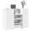 VidaXL vidaXL Reception Desk White 135x50x103.5 cm Engineered Wood 1