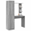 VidaXL vidaXL Desk 2 pcs Grey Sonoma 3