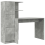 VidaXL vidaXL Desk 2 pcs Concrete Grey 2