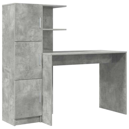 VidaXL vidaXL Desk 2 pcs Concrete Grey 1