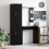 VidaXL vidaXL Desk 2 pcs Black Oak 1