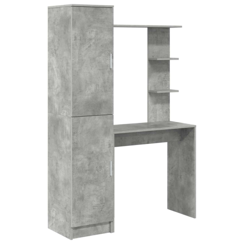 VidaXL vidaXL Desk 2 pcs Concrete Grey 1