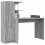 VidaXL vidaXL Desk 2 pcs Grey Sonoma 4