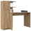 VidaXL vidaXL Desk 2 pcs Artisan Oak 3
