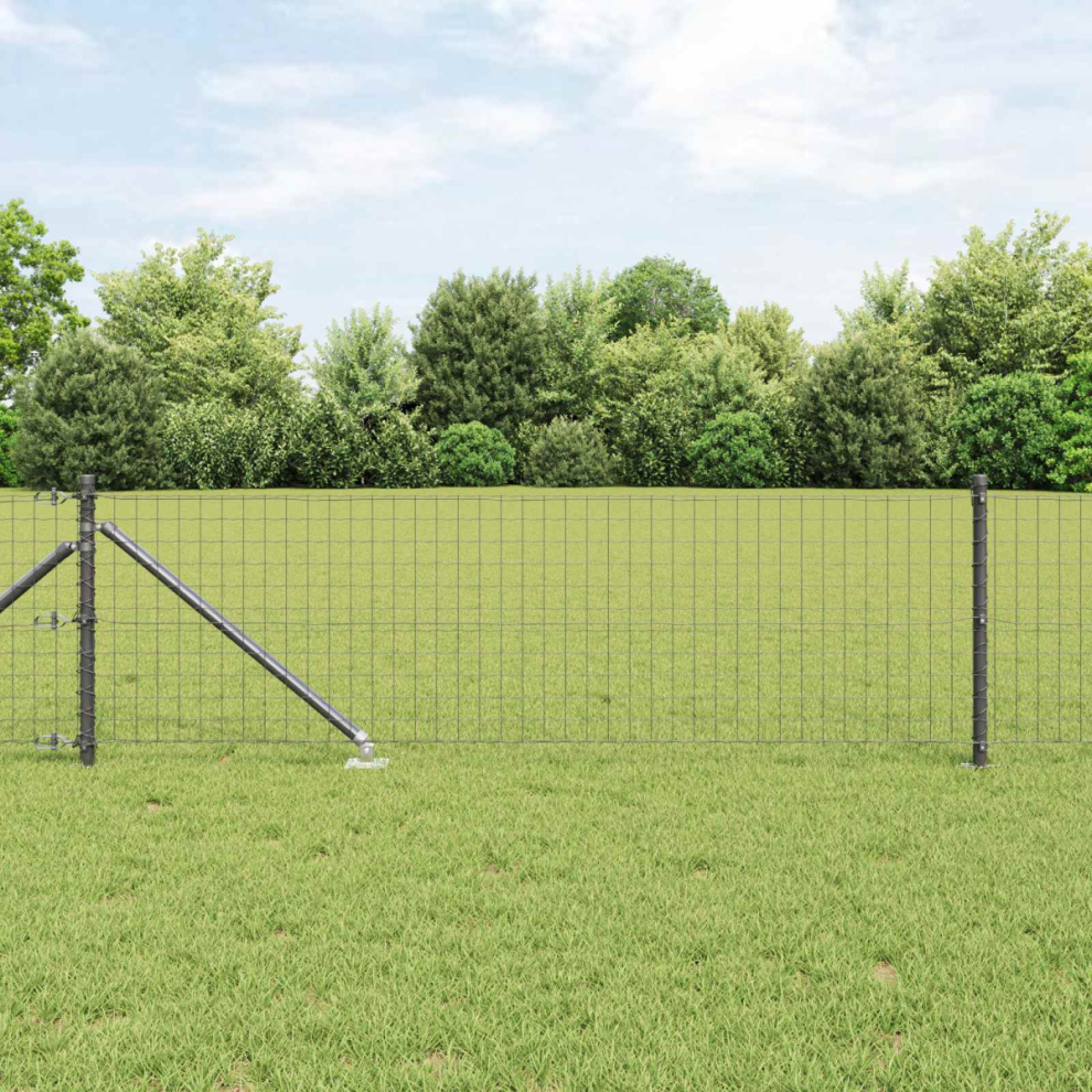 Vidaxl Fence Post 52 Pcs Grey 3.2 X 3.2 X 125 Cm