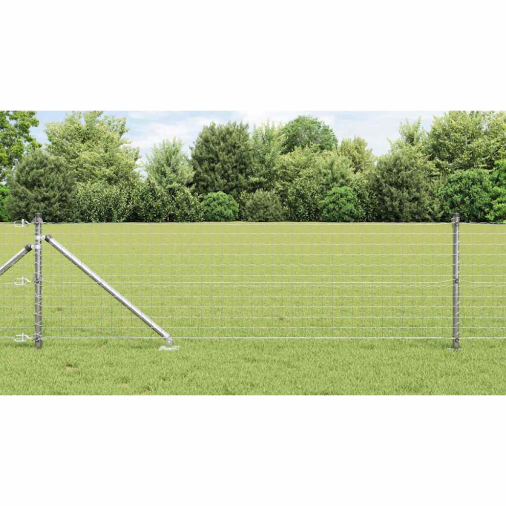 Vidaxl Fence Post 52 Pcs Grey 3.2 X 3.2 X 165 Cm