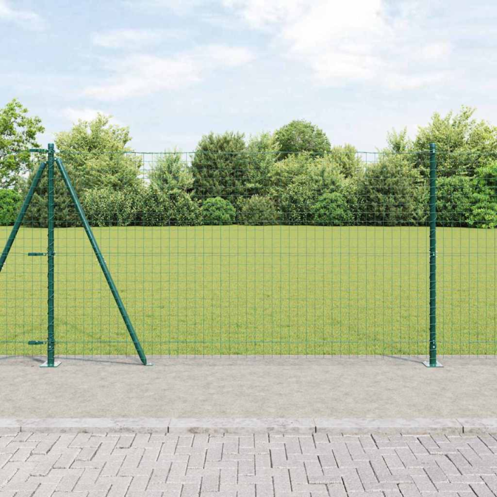 Vidaxl Fence Post 26 Pcs Grey 3.2 X 3.2 X 130 Cm