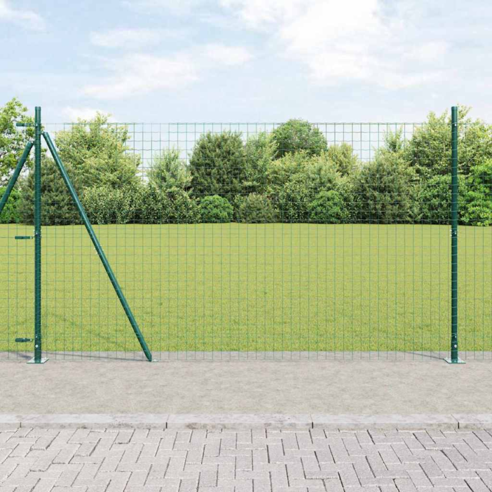 Vidaxl Fence Post 26 Pcs Grey 3.2 X 3.2 X 160 Cm 8721158233455