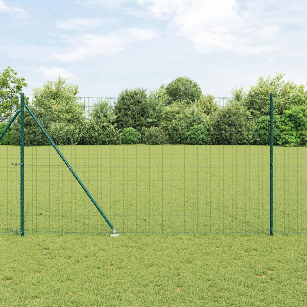 Vidaxl Fence Post 26 Pcs Grey 3.2 X 3.2 X 225 Cm
