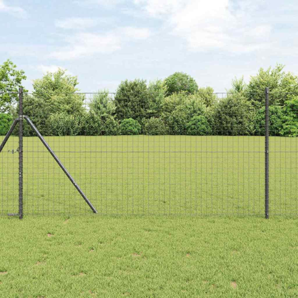 Vidaxl Fence Post 26 Pcs Grey 3.2 X 3.2 X 150 Cm