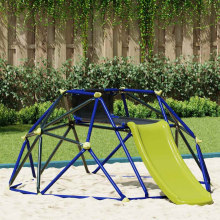 vidaXL Climbing Dome Blue Steel