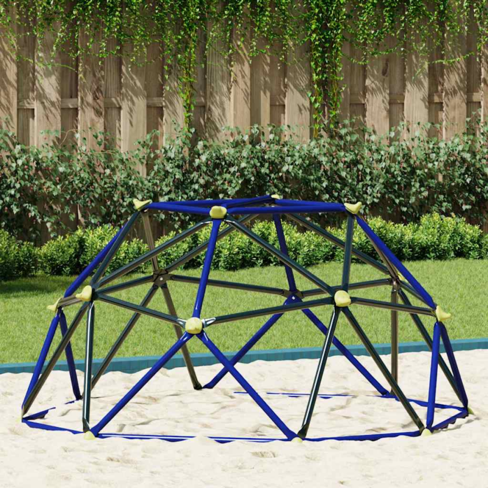 Vidaxl Climbing Dome Blue Steel, Blue - Image 2