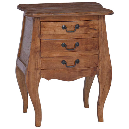 VidaXL vidaXL Storage Chest 48 x 35 x 64 cm Solid Mahogany Wood 1
