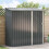 VidaXL vidaXL Gartenhütten Anthrazit 203 x 85,5 x 200 cm Metall 1