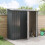 VidaXL vidaXL Gartenhütten Anthrazit 203 x 85,5 x 200 cm Metall 4