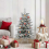 VidaXL vidaXL Christmas Bauble Set 40 pcs Gold and Red Plastic 1