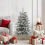 VidaXL vidaXL Christmas Bauble Set 40 pcs Red and Green Plastic 1