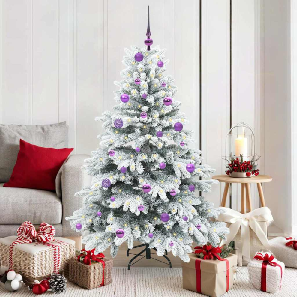VIDAXL Artificial Christmas Tree - 150 cm - Green - PE and PVC - Image 2