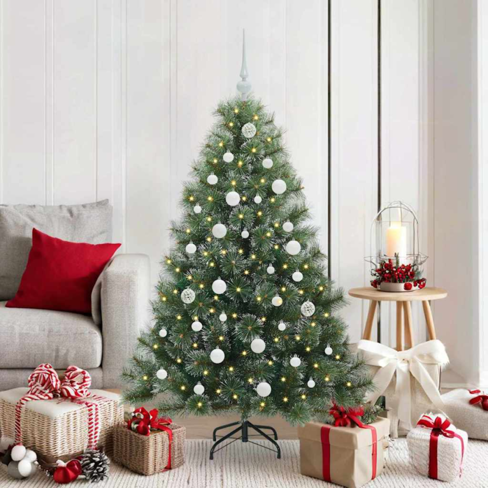 vidaXL Artificial Christmas Tree - 150cm - Green - PE and PVC - Image 2