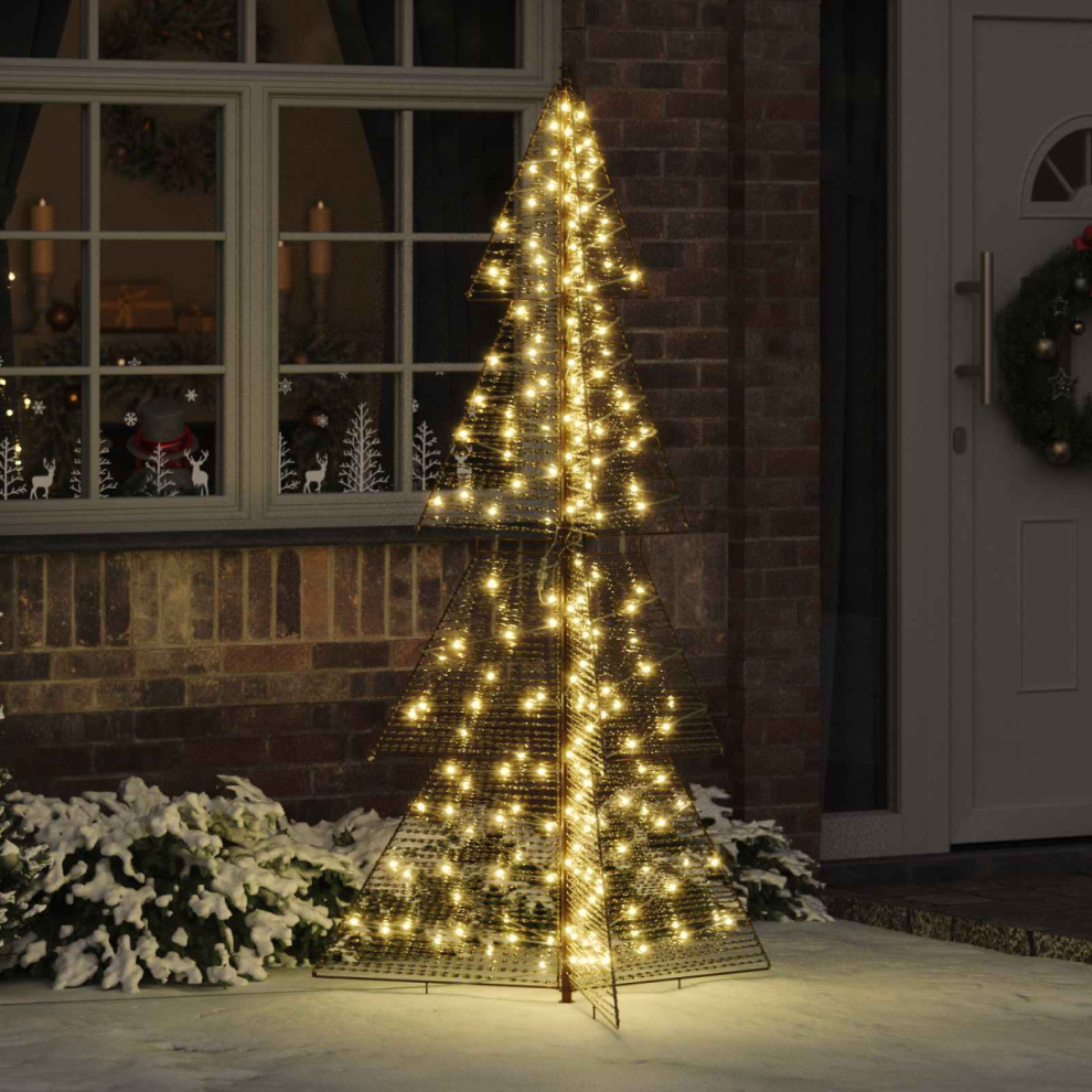 Vidaxl Christmas Tree With 240 Leds Warm White 180 Cm Pet