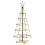 VidaXL vidaXL Christmas Cone Tree with Stand Black 90 cm Steel 3