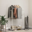 VidaXL vidaXL Clothes Rack Plain White 80 x 53 x 156 cm 1