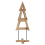 VidaXL vidaXL Christmas Tree with Stand Brown 120 cm Solid teak wood 2