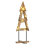 VidaXL vidaXL Christmas Tree with Stand Brown 120 cm Solid teak wood 3