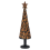 VidaXL vidaXL Christmas Tree with Stand Brown 120 cm Solid teak wood 2