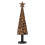 VidaXL vidaXL Christmas Tree with Stand Brown 120 cm Solid teak wood 4