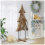 VidaXL vidaXL Christmas Tree with Stand Brown 181.5 cm Solid teak wood 3