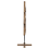 VidaXL vidaXL Christmas Tree with Stand Brown 90 cm Solid teak wood 4