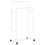 VidaXL vidaXL Clothes Rack Plain White 80 x 53 x 156 cm 2
