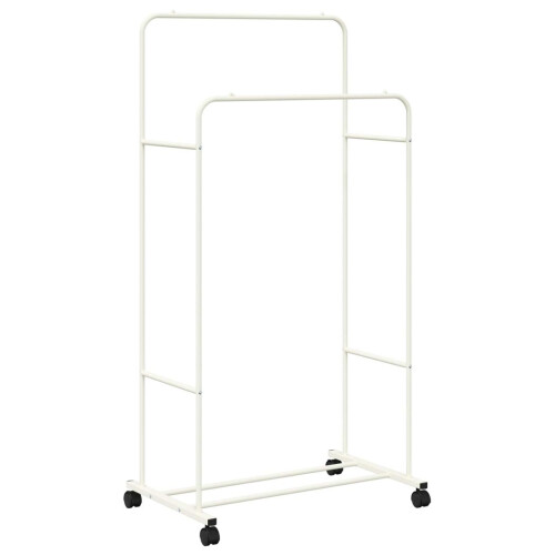 VidaXL vidaXL Clothes Rack Plain White 80 x 53 x 156 cm 1