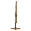 VidaXL vidaXL Christmas Tree with Stand Brown 151 cm Solid teak wood 5