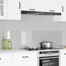 vidaXL Kitchen Backsplash 2 pcs Transparent 80 x 40 cm Tempered Glass