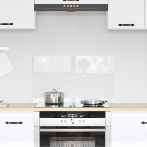 VidaXL vidaXL Kitchen Backsplash Transparent 70 x 40 cm Tempered Glass