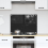 VidaXL vidaXL Kitchen Backsplash Black 70 x 50 cm Tempered Glass 1