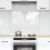 VidaXL vidaXL Kitchen Backsplash Transparent 80 x 60 cm Tempered Glass 1