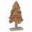 VidaXL vidaXL Christmas Tree with Stand Brown 61 cm Solid teak wood 2