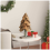 VidaXL vidaXL Christmas Tree with Stand Brown 61 cm Solid teak wood 3