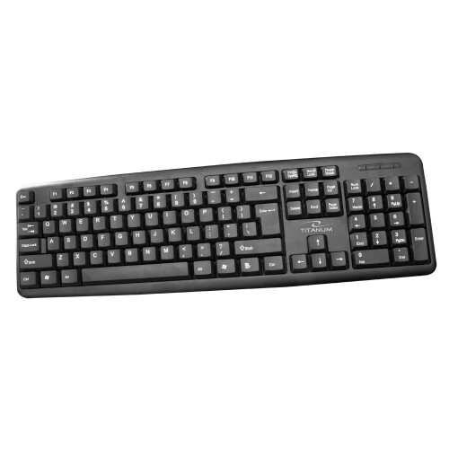 Titanum TK101 keyboard USB Black 2