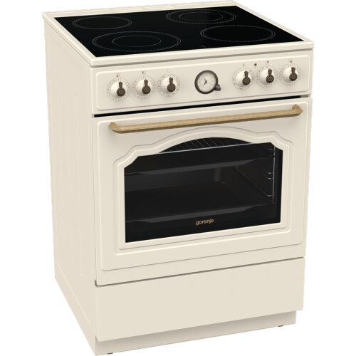 Gorenje GECS6B70CLI Freestanding cooker Ceramic hob Beige 1