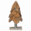 VidaXL vidaXL Christmas Tree with Stand Brown 61 cm Solid teak wood 4