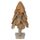 VidaXL vidaXL Christmas Tree with Stand Brown 61 cm Solid teak wood 5